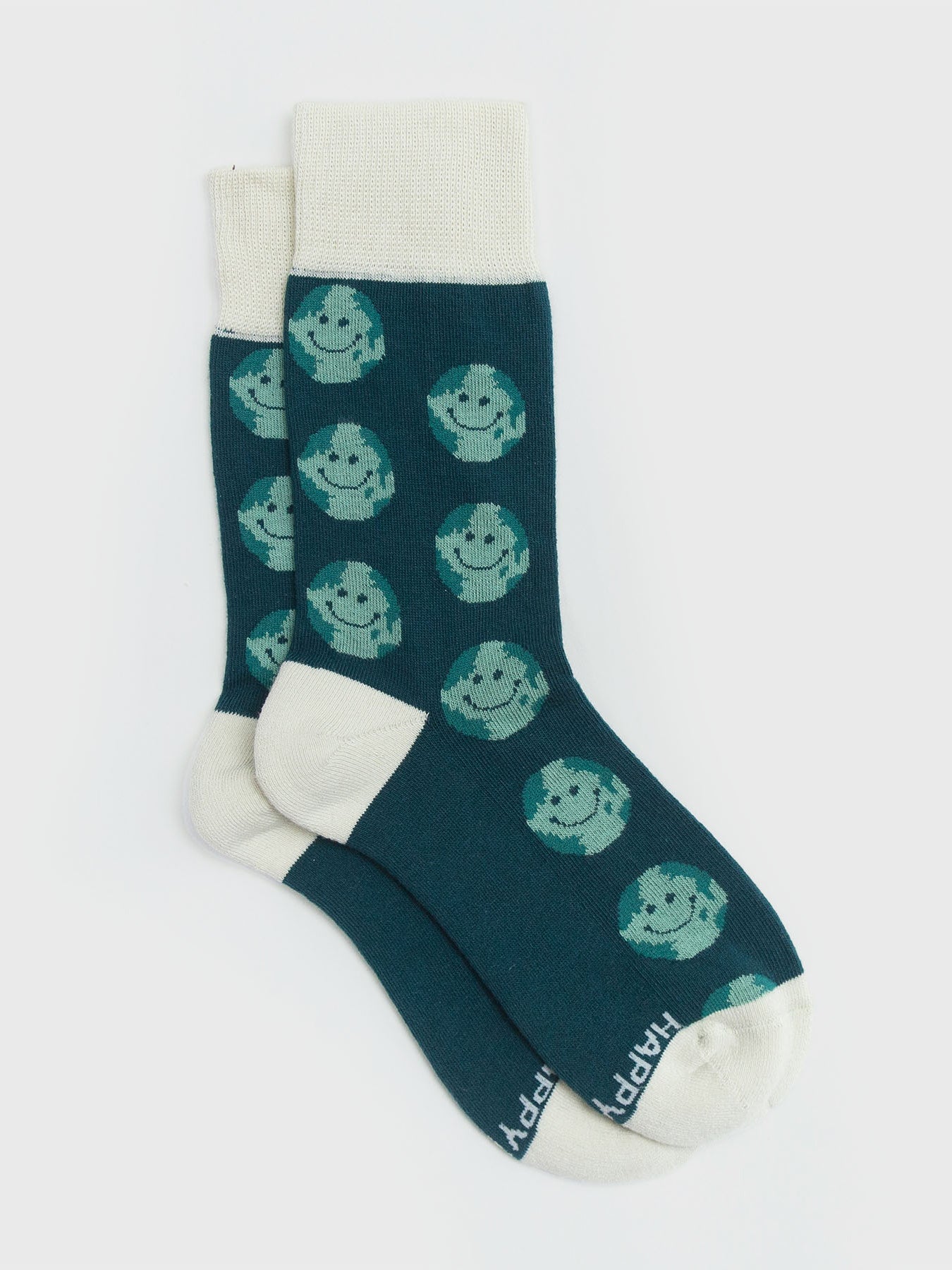 Smiley Planet Socks by Happy Earth