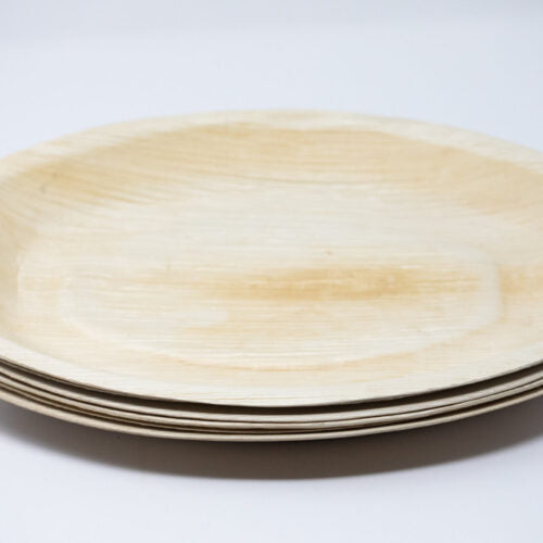 13" Palm Leaf Plater, 150 Count by TheLotusGroup - Good For The Earth, Good For Us