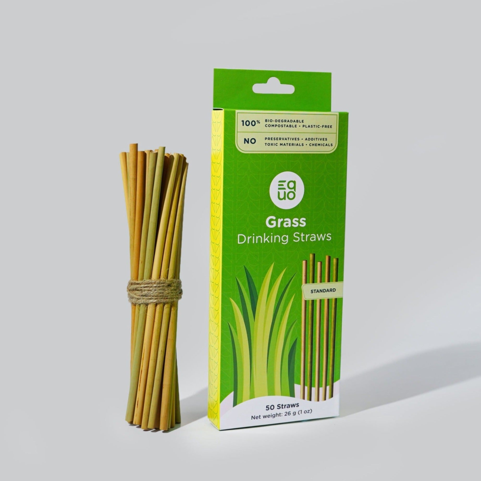 Grass Drinking Straws by EQUO