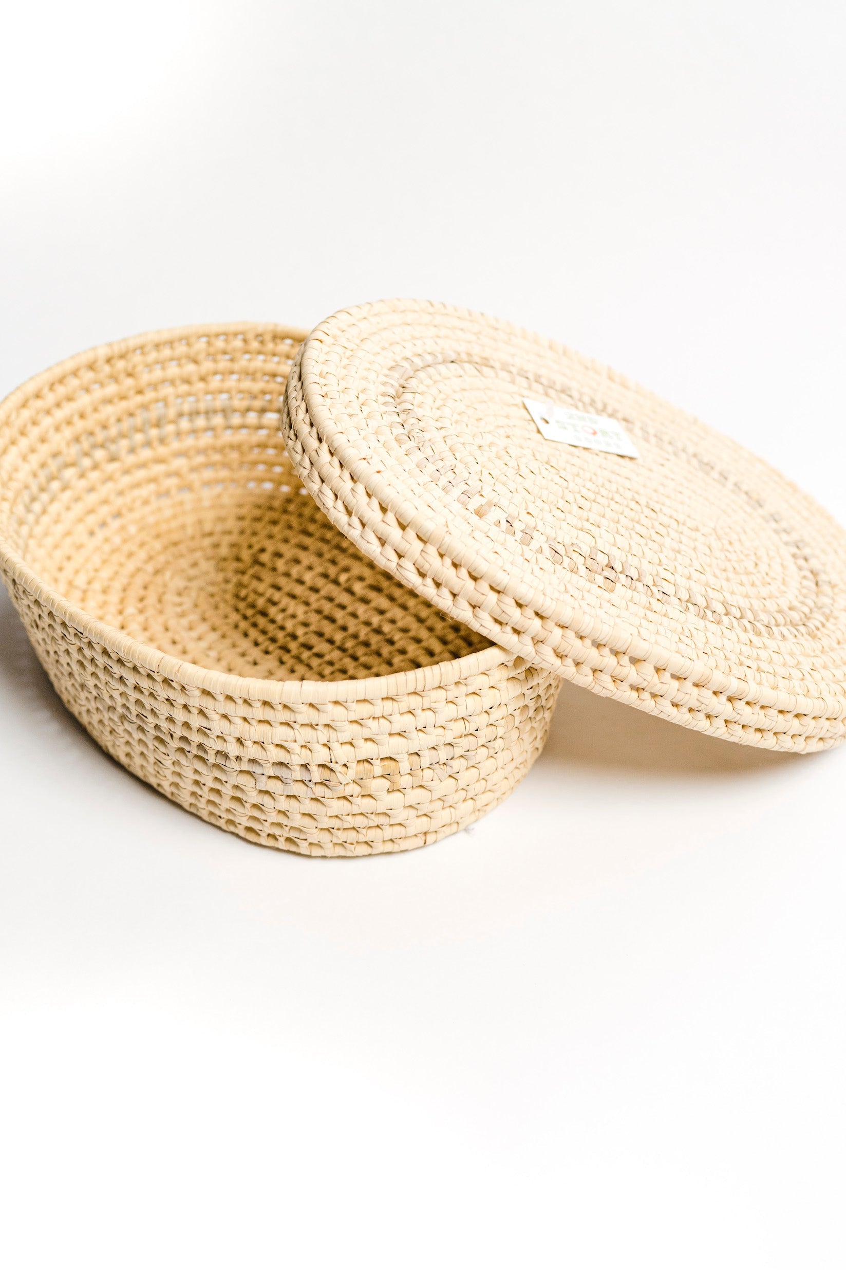 Oval Basket With Lid by 2nd Story Goods