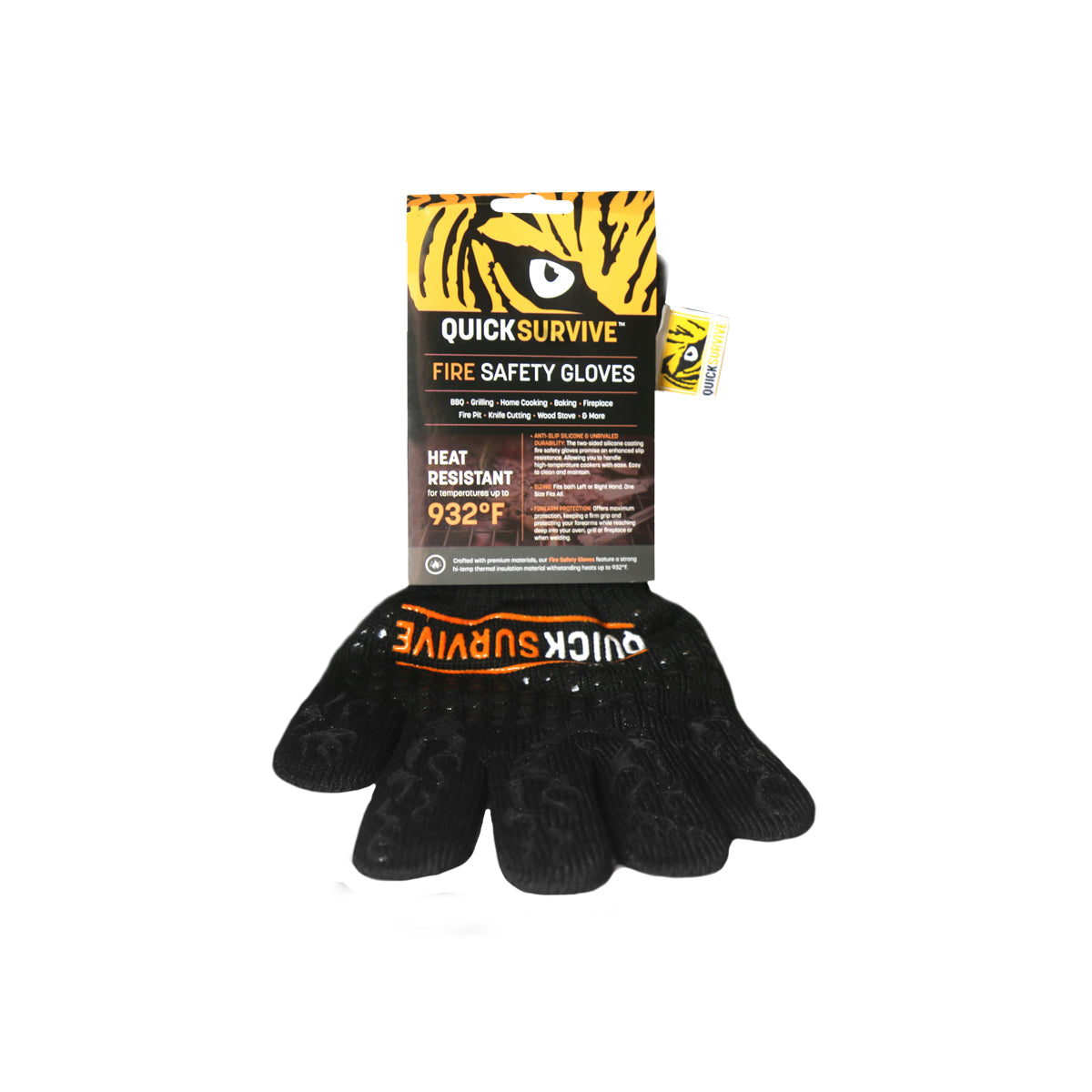 Heat Resistant Fire Safety Glove by Quick Survive