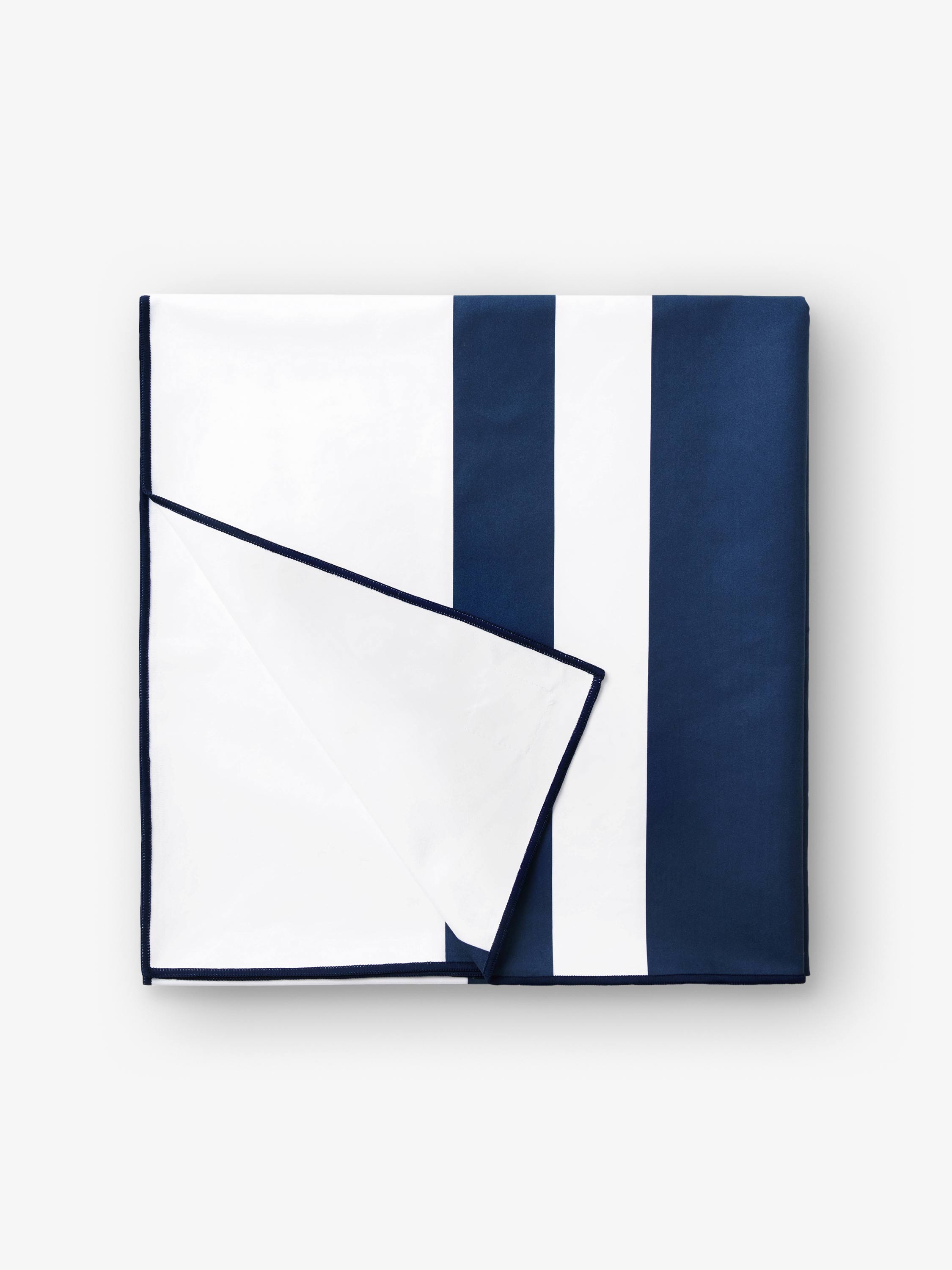 Deepwater Blue Microfiber Beach Towel by Laguna Beach Textile Company