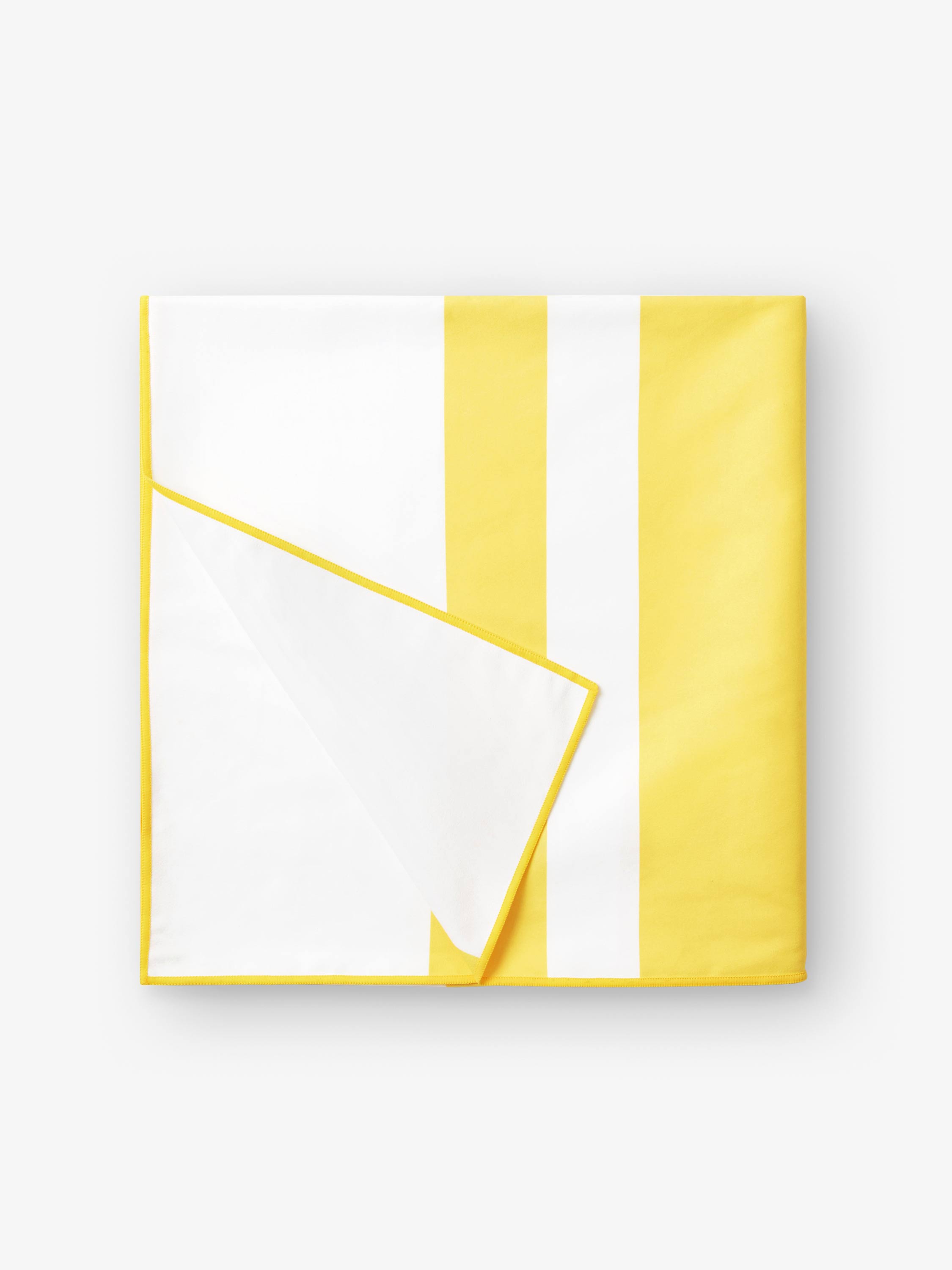 Mojave Yellow Microfiber Beach Towel by Laguna Beach Textile Company