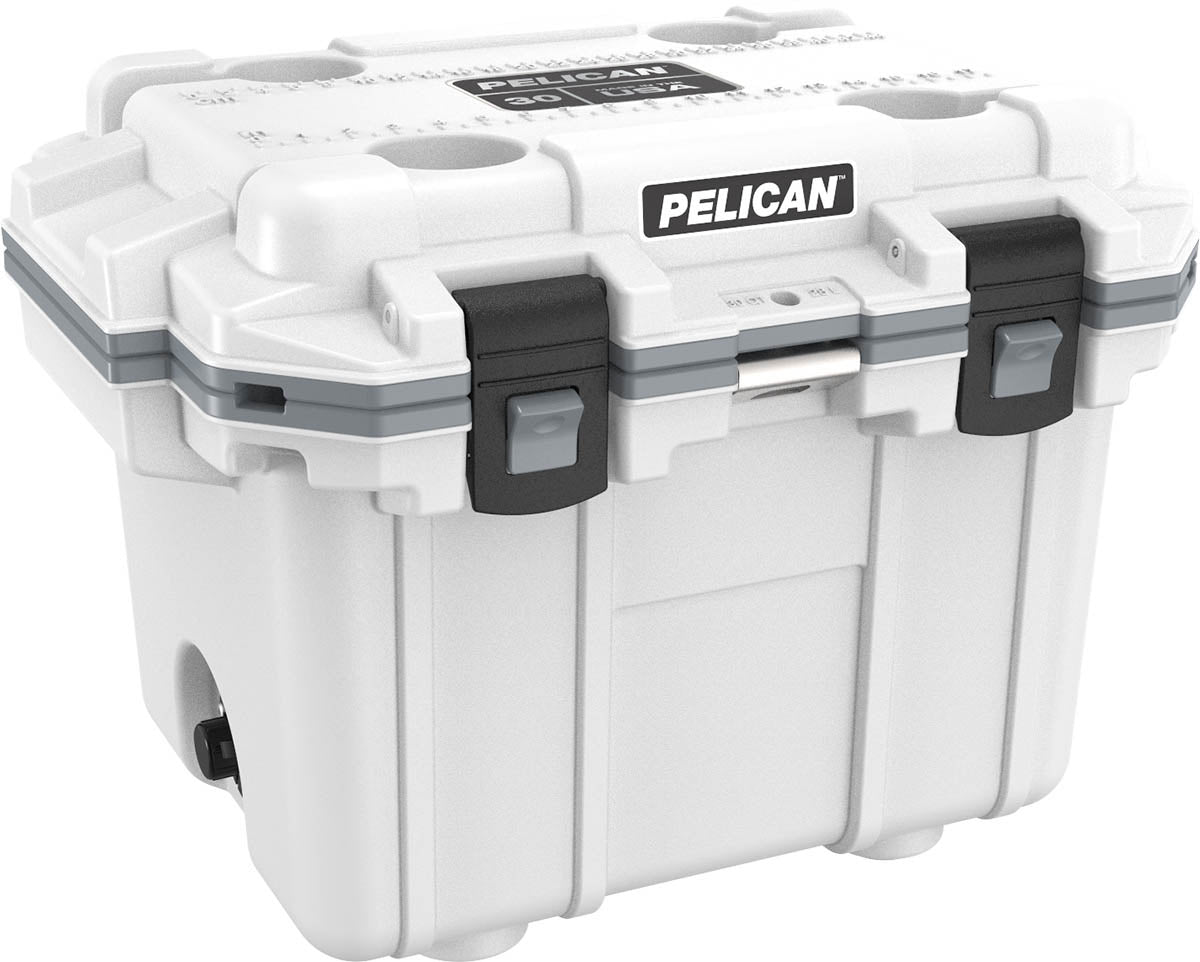 Pelican 30QT Elite Cooler- (White, Blue & Grey Available)