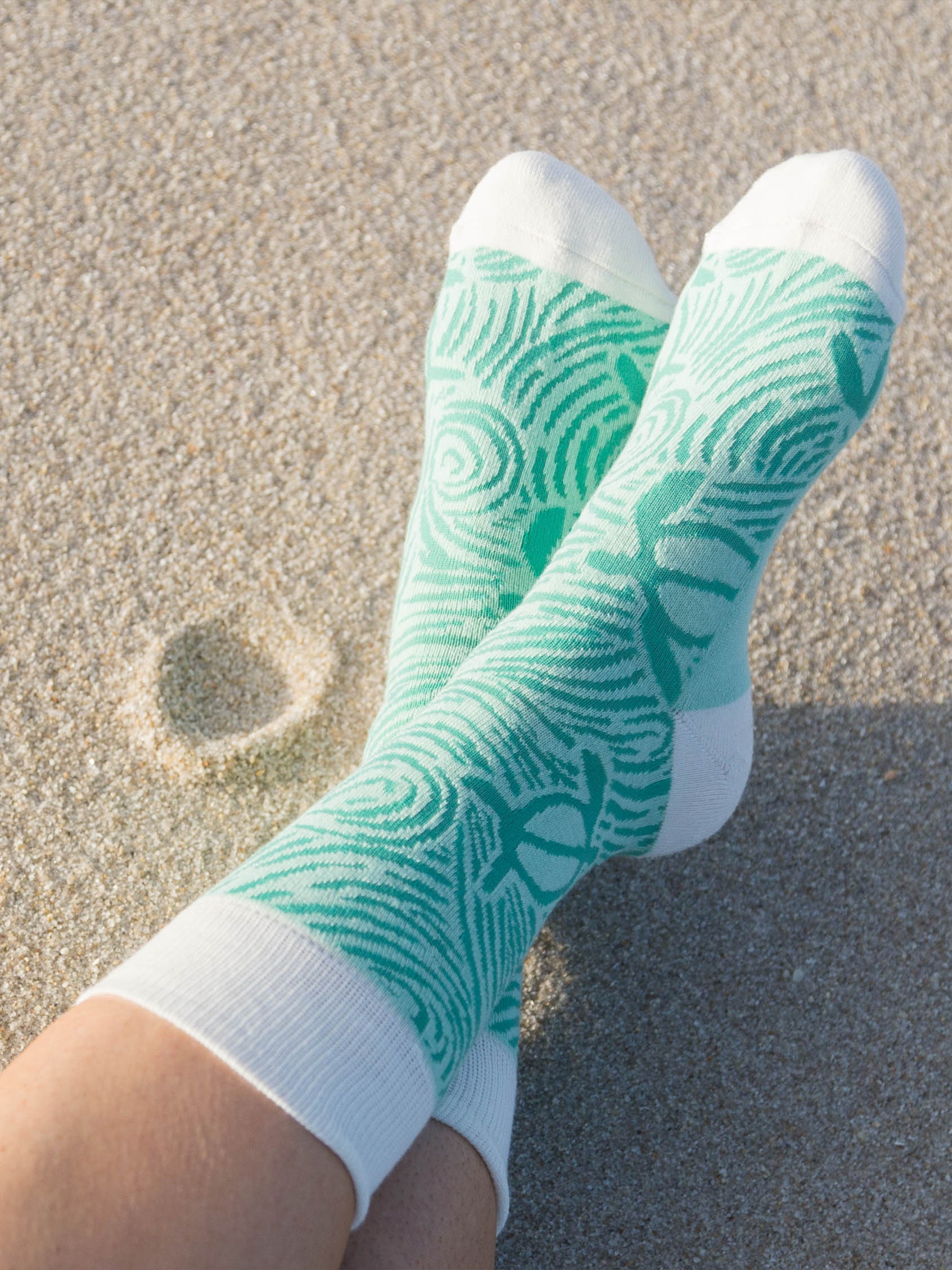 Sea Turtle Socks by Happy Earth