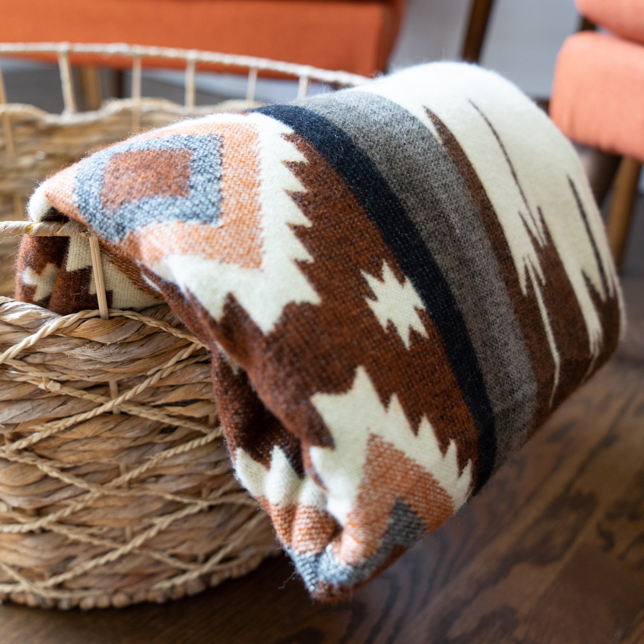 Andean Alpaca Wool Blanket - Mojave (Throw) by Alpaca Threadz