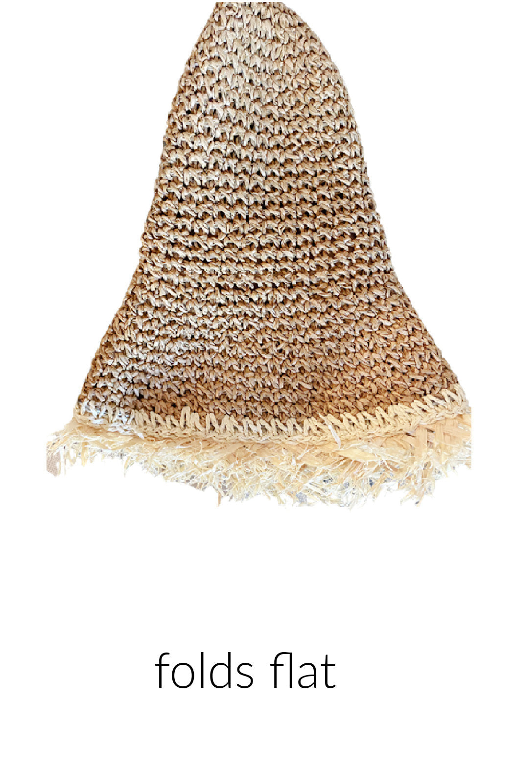 Frayed Edge Straw Bucket Hat by Embellish Your Life